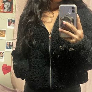 Fluffy Zip up